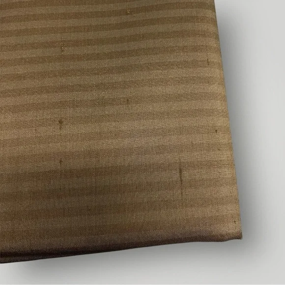 Restoration Hardware Thai Tonal Silk‎ Stripe Drapery 83x50 2 panels
